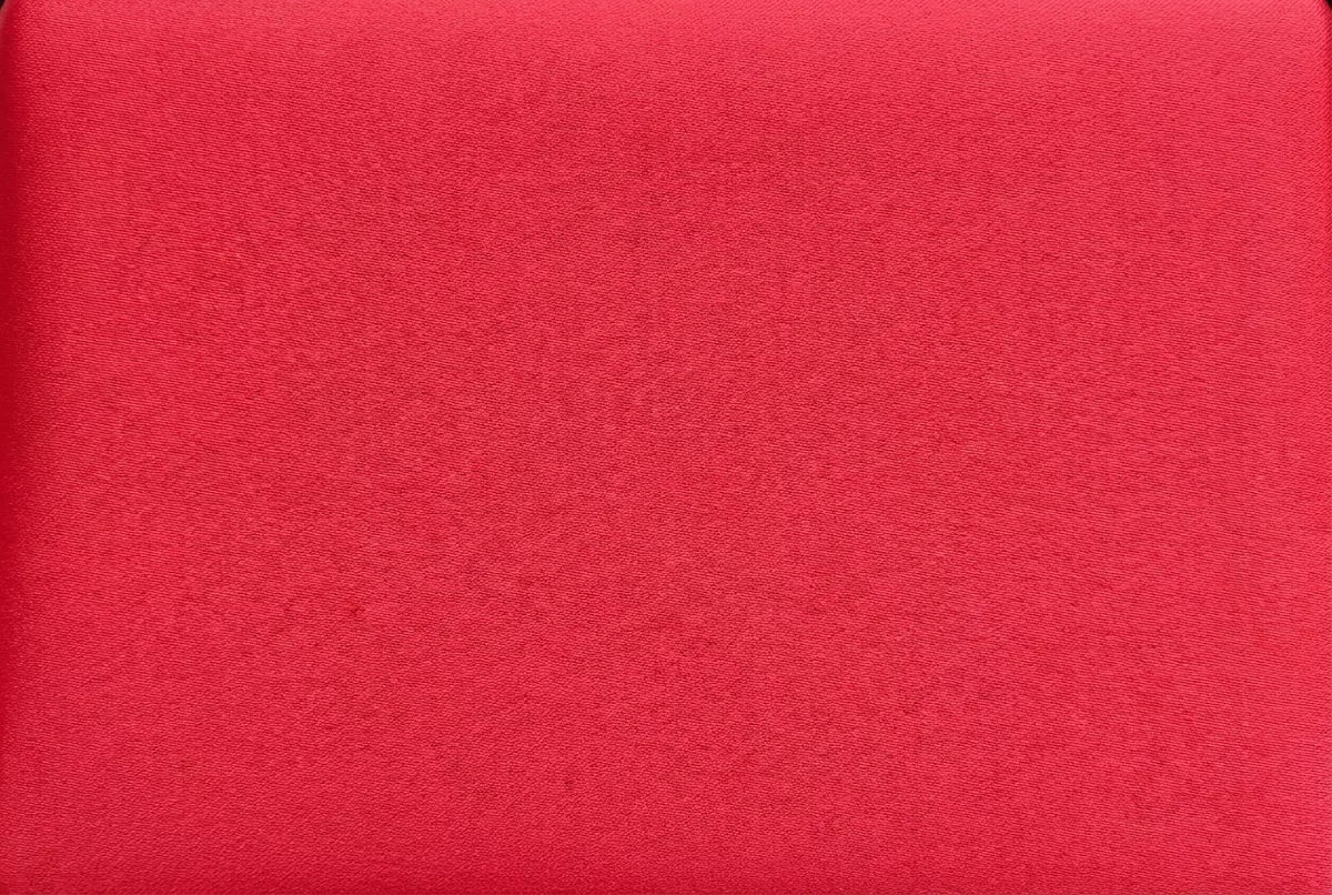 Red satin, photographed from a ShePoly clutch