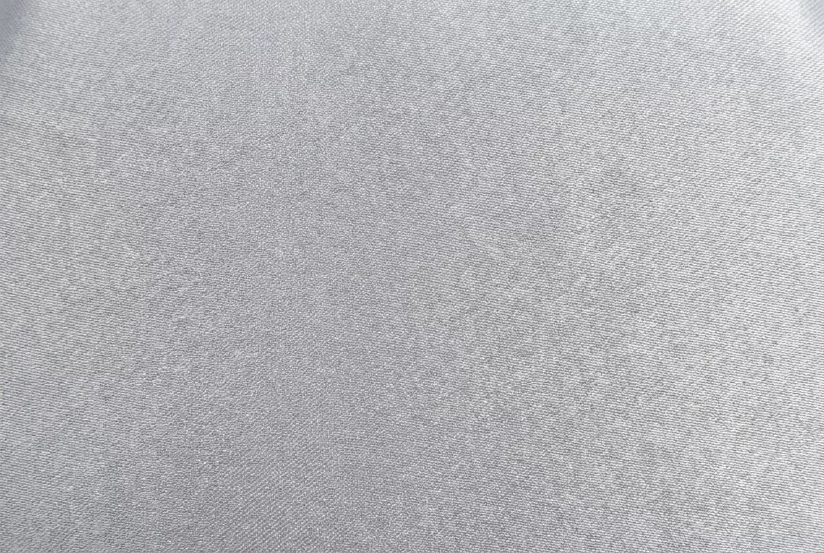 Silver satin, photographed from a ShePoly clutch